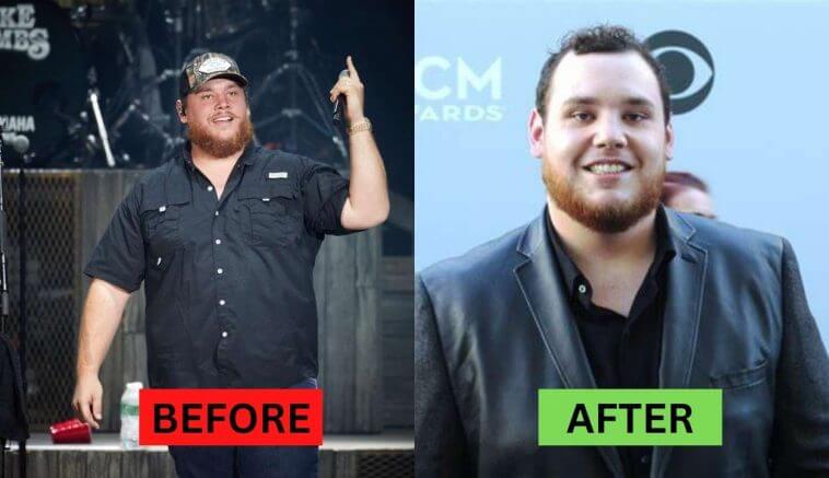 Luke Combs Before and After