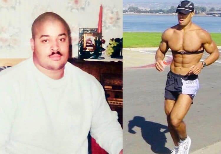 David Goggins Before and After