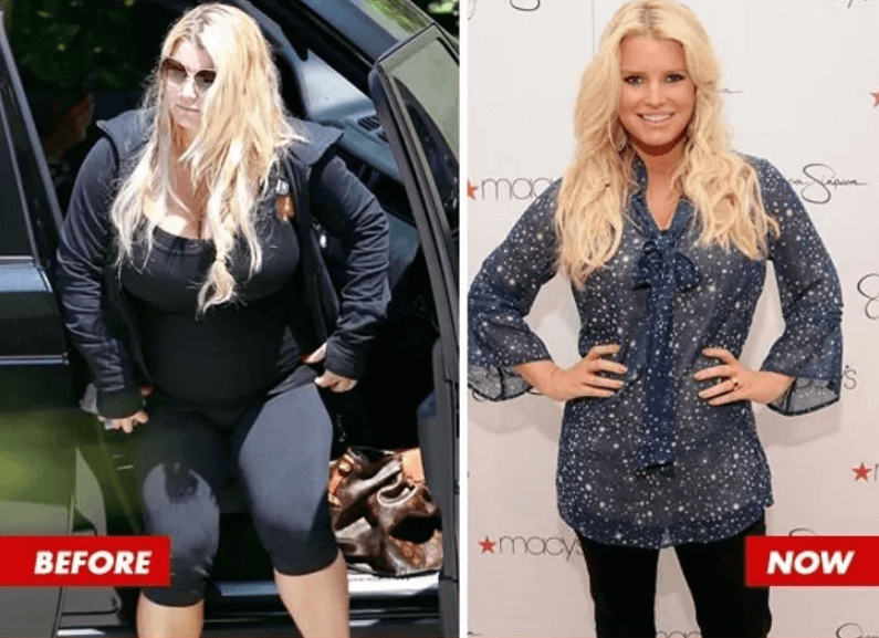 Jessica Simpson Weight Loss Result