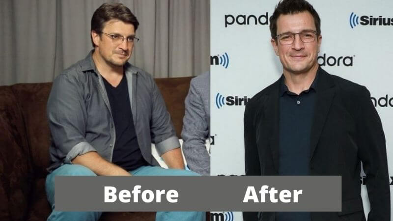 Nathan Fillion Weight Loss Result